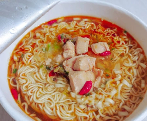 感冒 吃泡麵
