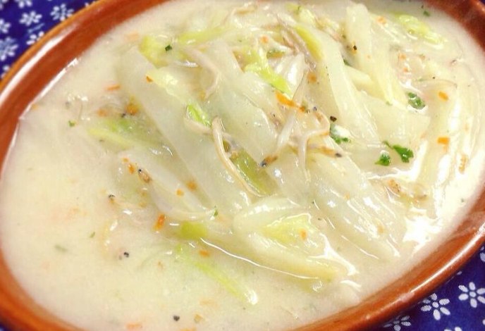 奶油白菜料理 奶油白菜料理
