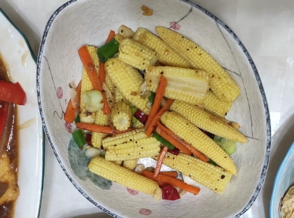 玉米筍料理