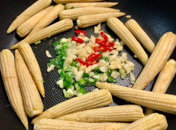 玉米筍料理